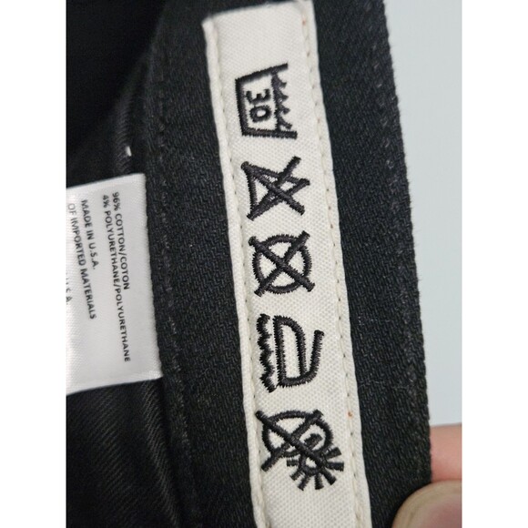 Kato By Hiroshi Kato The Pen Slim 4 Way Jeans 32 X 30 Black Raw Denim - Picture 7 of 8